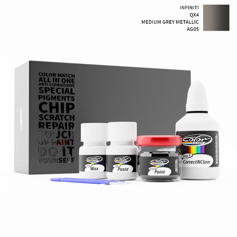 Infiniti QX4 Medium Grey Metallic AG05 Touch Up Paint