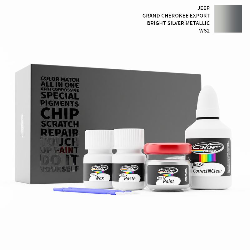 Jeep Grand Cherokee Export Bright Silver Metallic WS2 Touch Up Paint