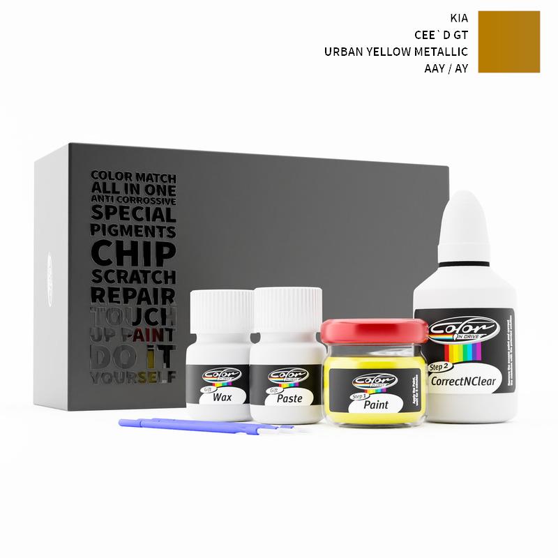 KIA Cee`D Gt Urban Yellow Metallic AAY / AY Touch Up Paint