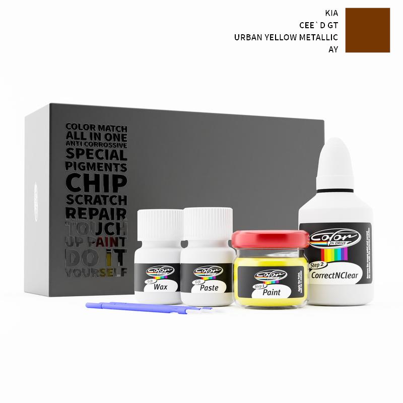 KIA Cee`D Gt Urban Yellow Metallic AY Touch Up Paint
