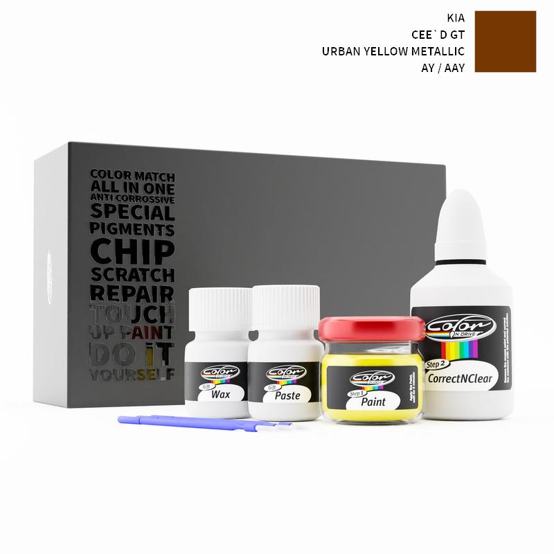KIA Cee`D Gt Urban Yellow Metallic AY / AAY Touch Up Paint