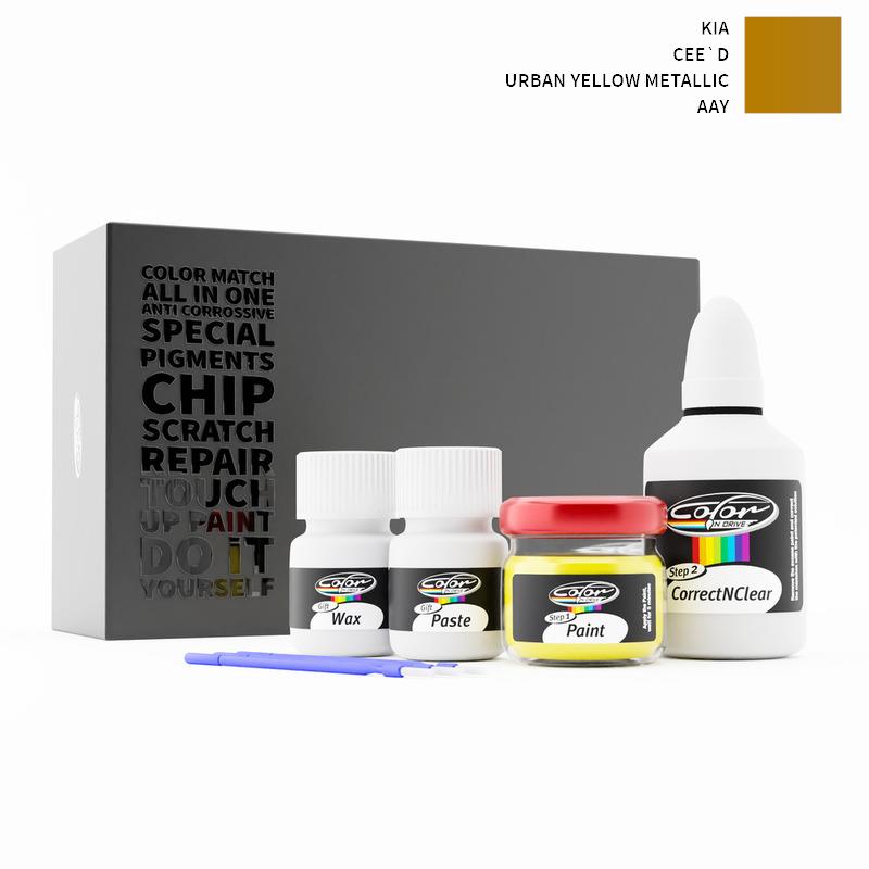 KIA Cee`D Urban Yellow Metallic AAY Touch Up Paint