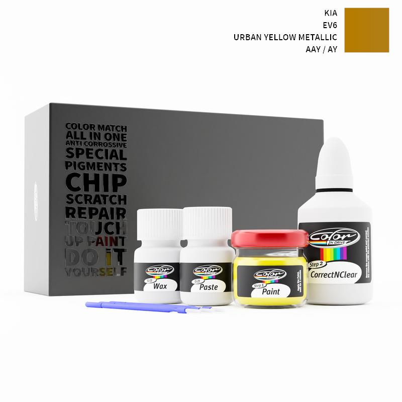 KIA EV6 Urban Yellow Metallic AAY / AY Touch Up Paint