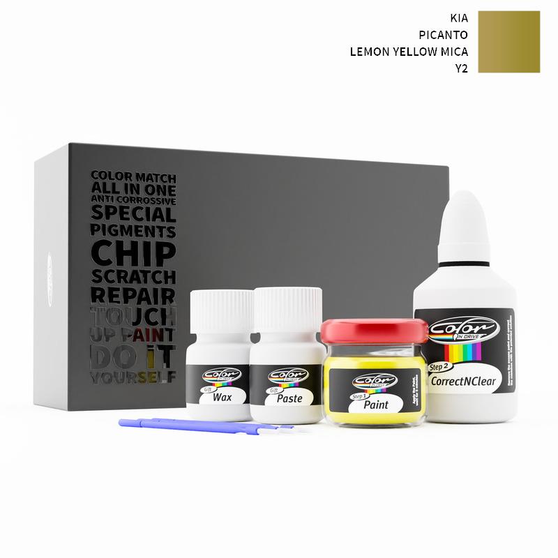 KIA Picanto Lemon Yellow Mica Y2 Touch Up Paint