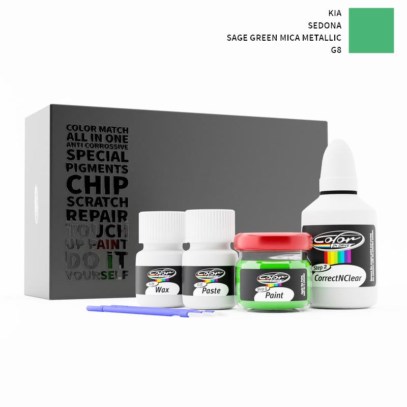 KIA Sedona Sage Green Mica Metallic G8 Touch Up Paint