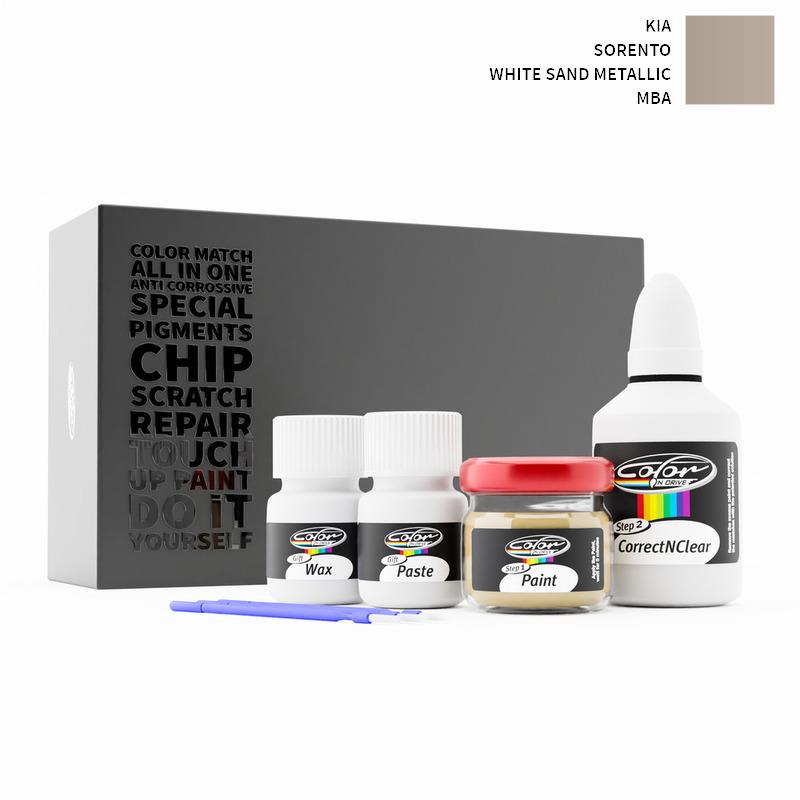 KIA Sorento White Sand Metallic MBA Touch Up Paint