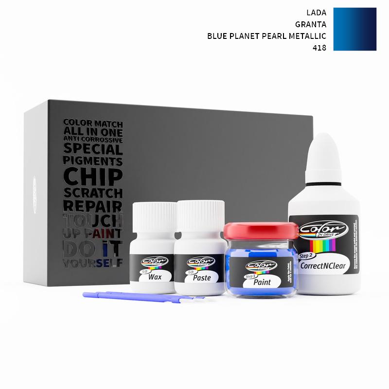 Lada Granta Blue Planet Pearl Metallic 418 Touch Up Paint