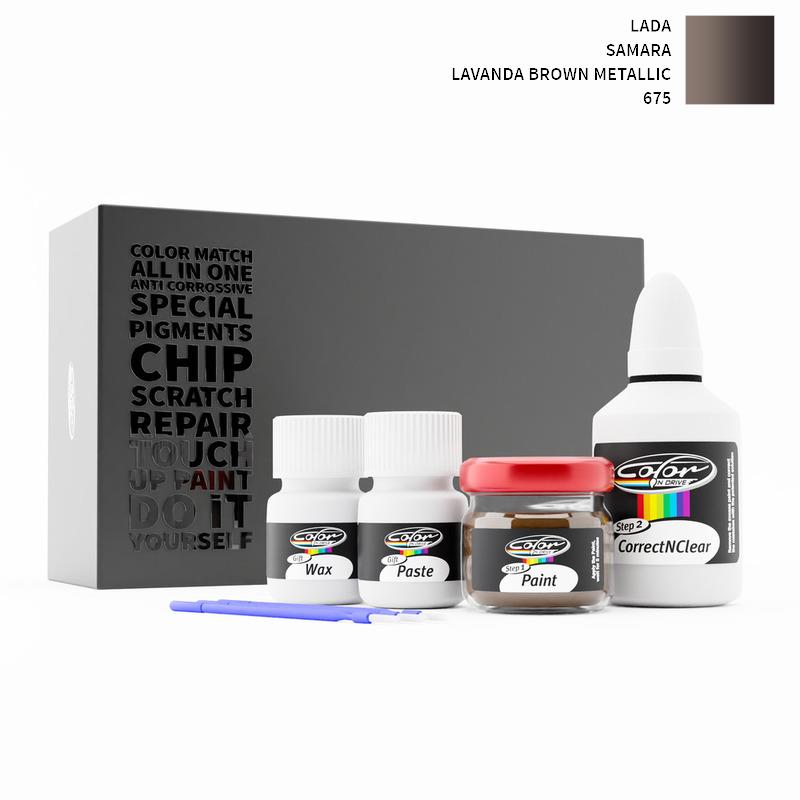 Lada Samara Lavanda Brown Metallic 675 Touch Up Paint