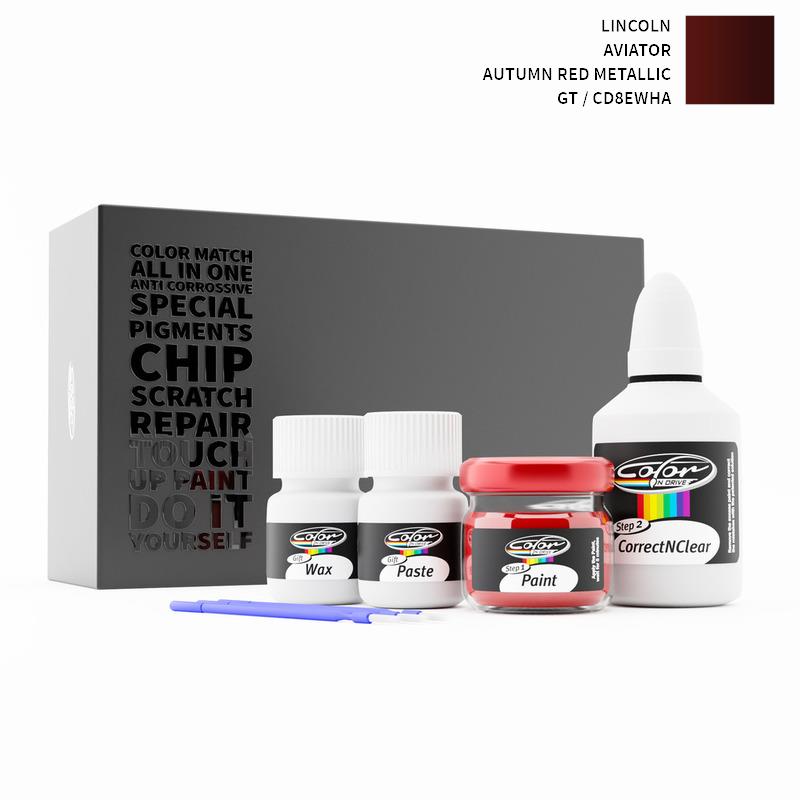 Lincoln Aviator Autumn Red Metallic GT / CD8EWHA Touch Up Paint