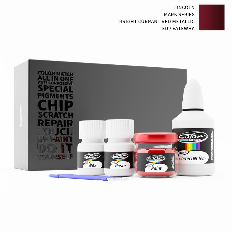 Lincoln Mark Series Bright Currant Red Metallic ED / EATEWHA Touch Up Paint