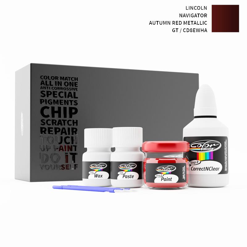 Lincoln Navigator Autumn Red Metallic GT / CD8EWHA Touch Up Paint