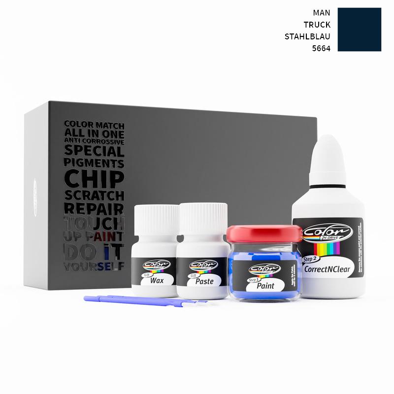 MAN Truck Stahlblau 5664 Touch Up Paint