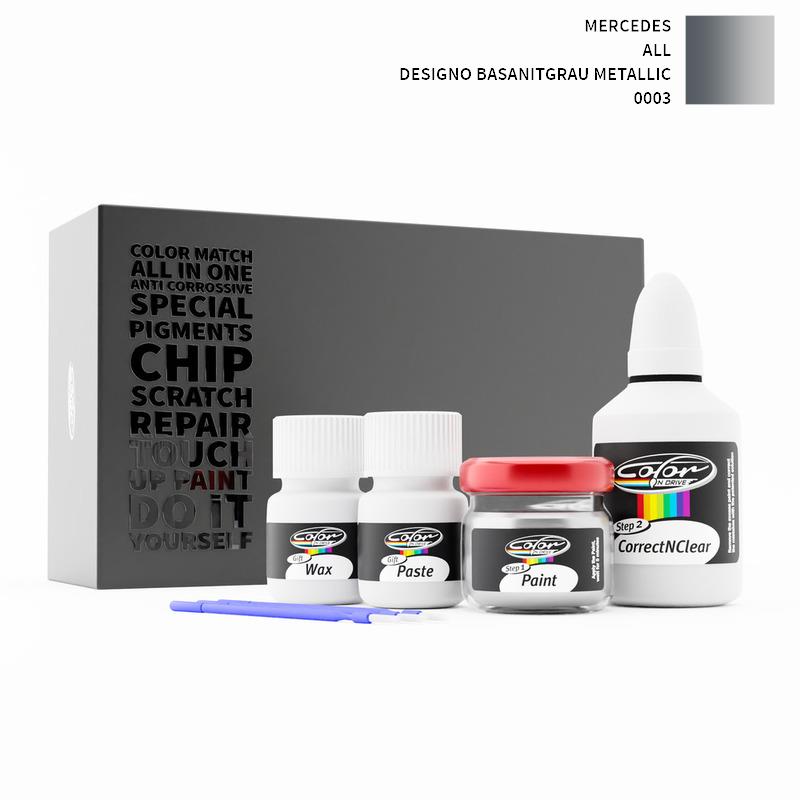 Mercedes ALL Designo Basanitgrau Metallic 0003 Touch Up Paint