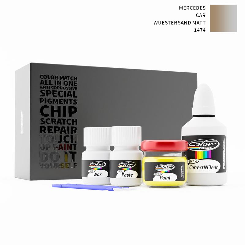 Mercedes CAR Wuestensand Matt 1474 Touch Up Paint