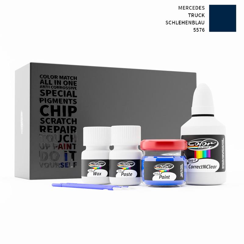 Mercedes Truck Schlehenblau 5576 Touch Up Paint