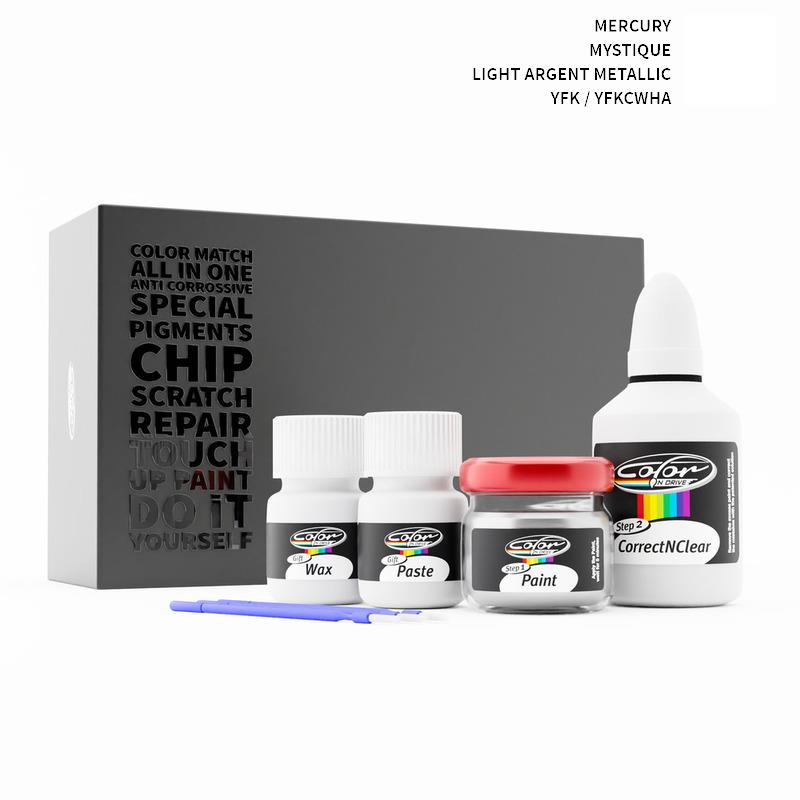 Mercury Mystique Light Argent Metallic YFK / YFKCWHA Touch Up Paint