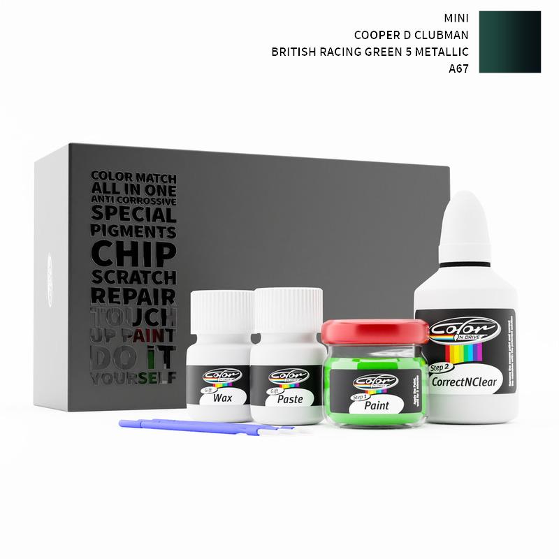 Mini Cooper D Clubman British Racing Green 5 Metallic A67 Touch Up Paint