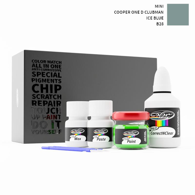 Mini Cooper One D Clubman Ice Blue B28 Touch Up Paint