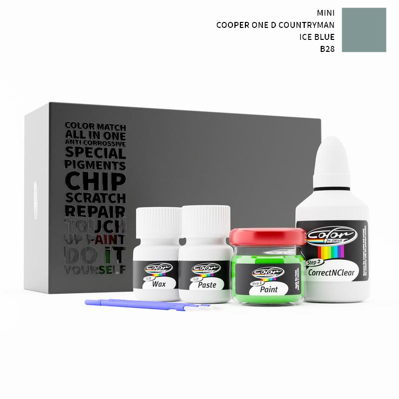 Mini Cooper One D Countryman Ice Blue B28 Touch Up Paint