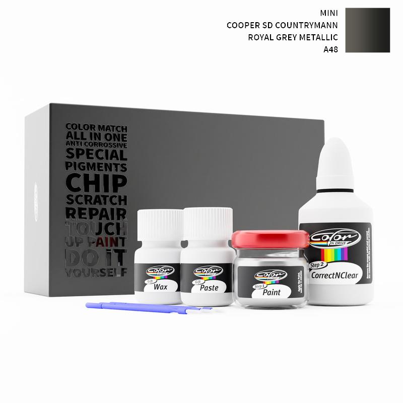 Mini Cooper Sd Countrymann Royal Grey Metallic A48 Touch Up Paint
