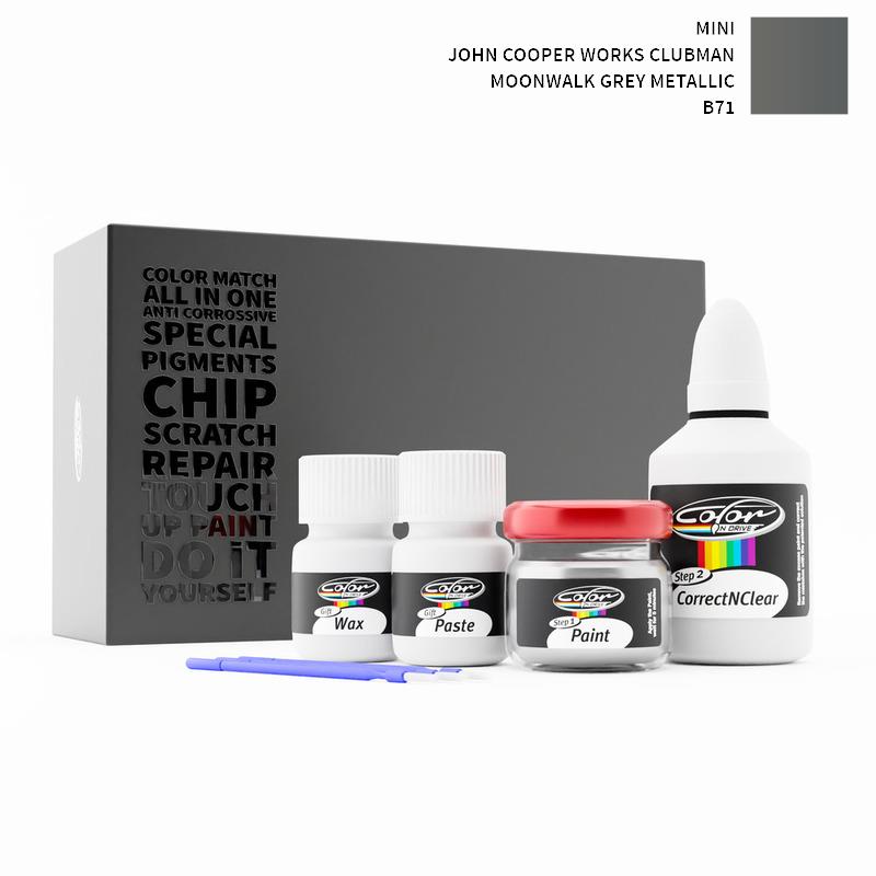 Mini John Cooper Works Clubman Moonwalk Grey Metallic B71 Touch Up Paint