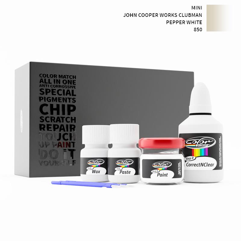 Mini John Cooper Works Clubman Pepper White 850 Touch Up Paint