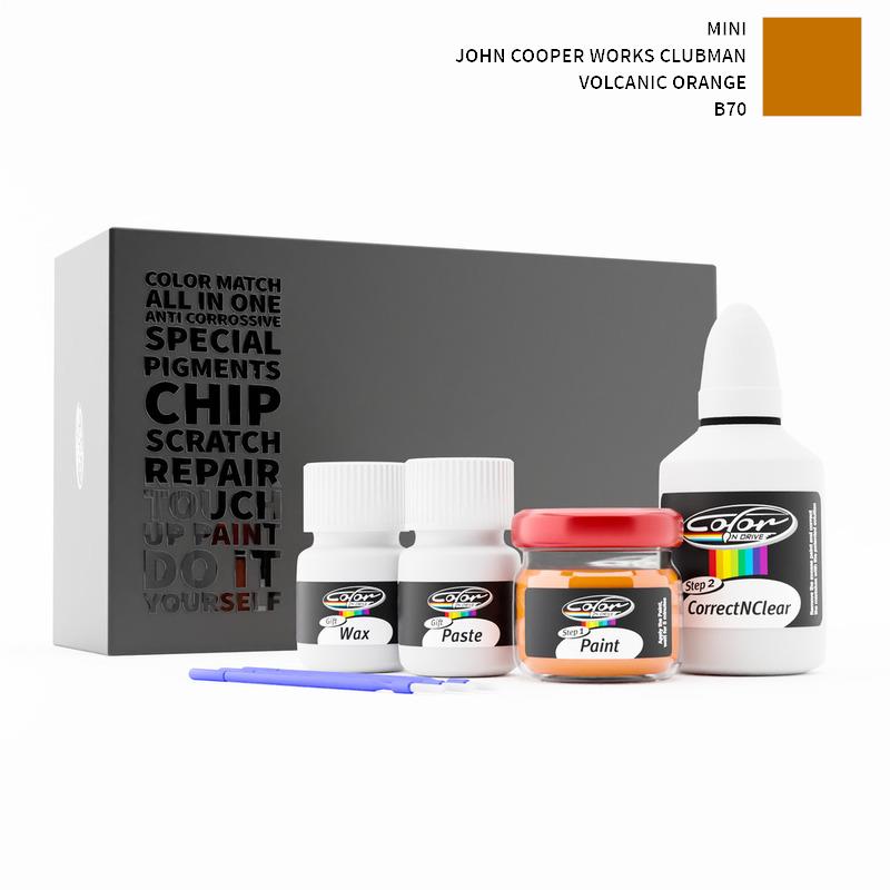 Mini John Cooper Works Clubman Volcanic Orange B70 Touch Up Paint