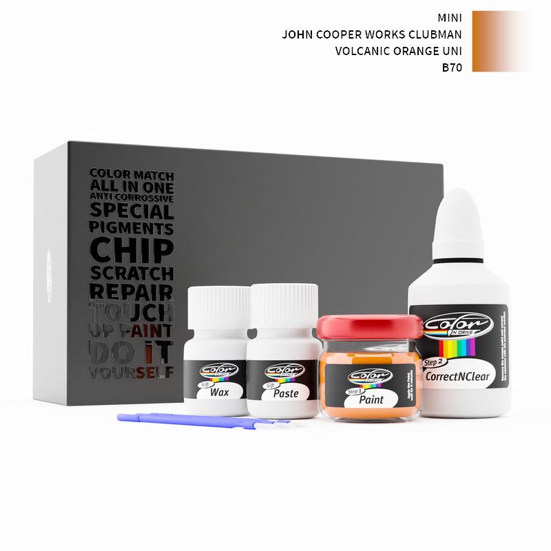 Mini John Cooper Works Clubman Volcanic Orange Uni B70 Touch Up Paint