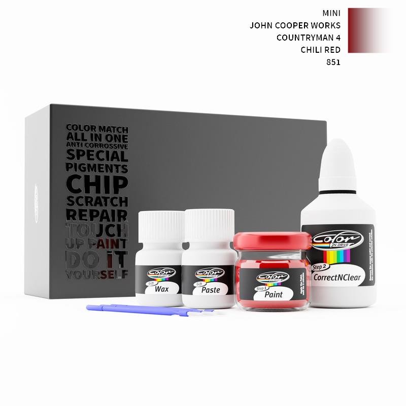 Mini John Cooper Works Countryman 4 Chili Red 851 Touch Up Paint