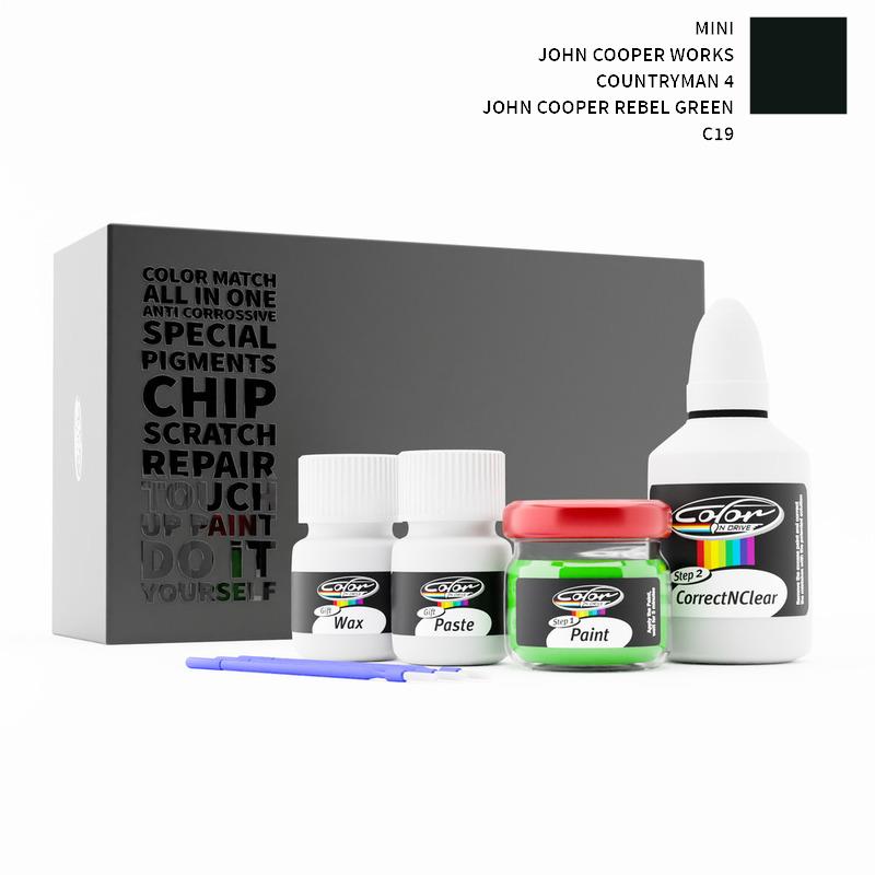 Mini John Cooper Works Countryman 4 John Cooper Rebel Green C19 Touch Up Paint