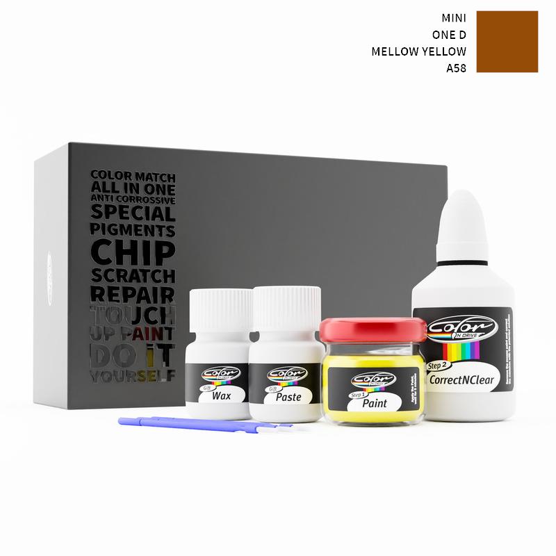 Mini One D Mellow Yellow A58 Touch Up Paint