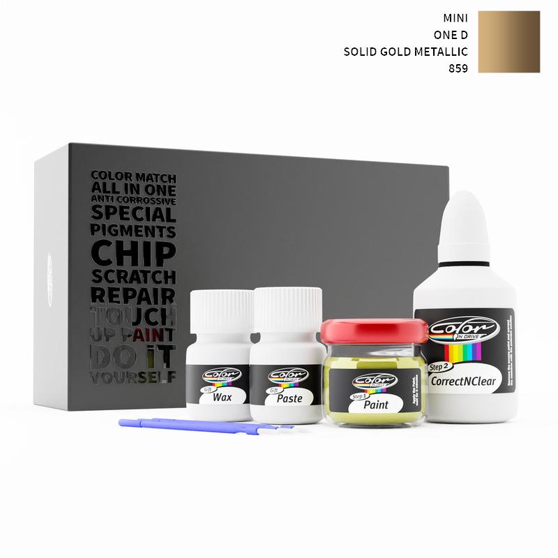 Mini One D Solid Gold Metallic 859 Touch Up Paint