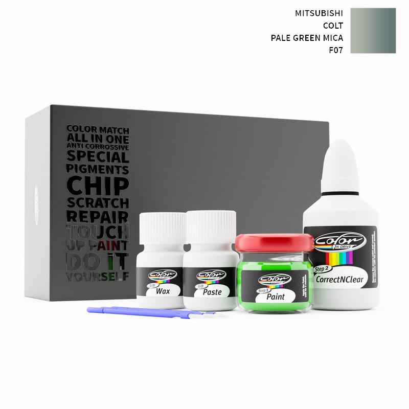 Mitsubishi Colt Pale Green Mica F07 Touch Up Paint
