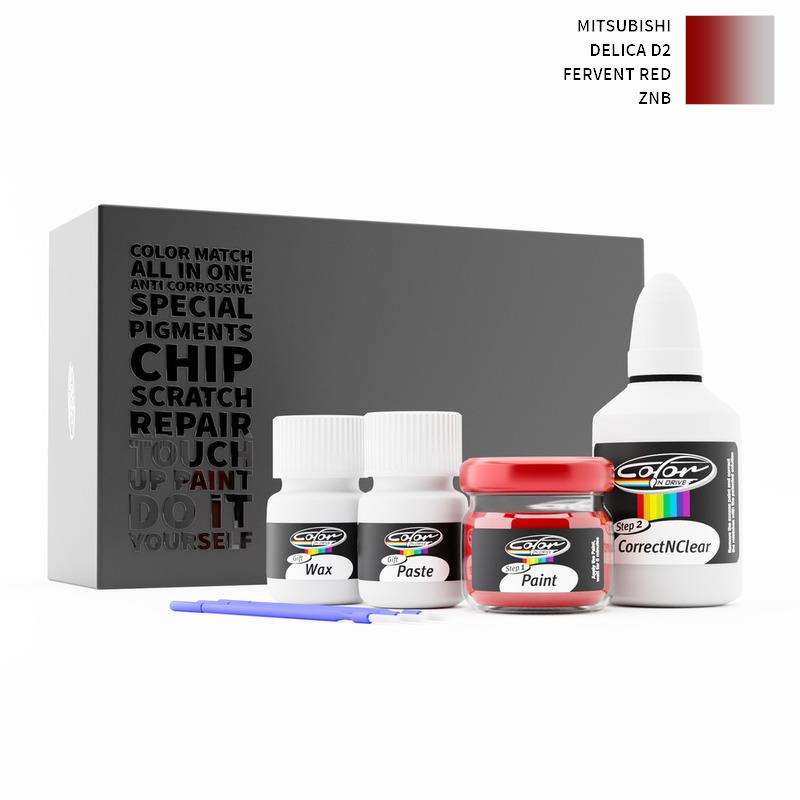 Mitsubishi Delica D2 Fervent Red ZNB Touch Up Paint