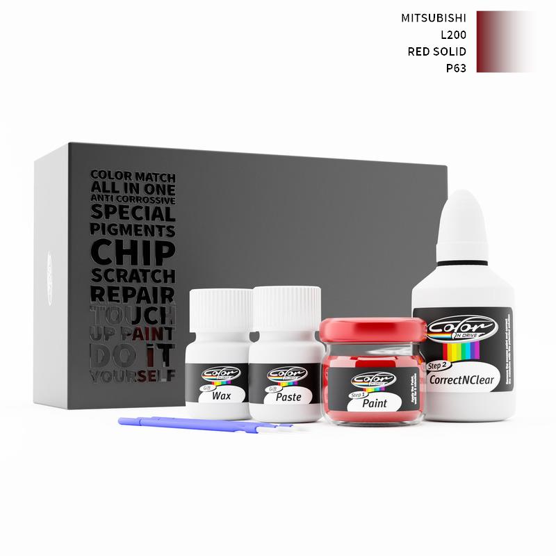 Mitsubishi L200 Red Solid P63 Touch Up Paint