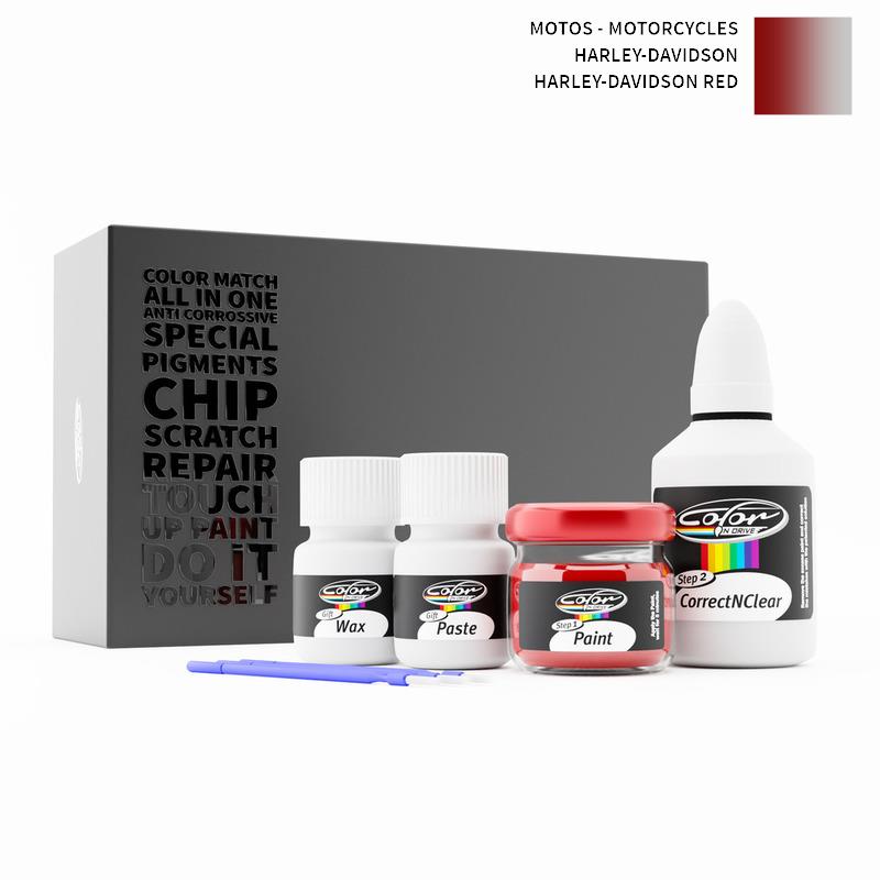 Motos - Motorcycles Harley-Davidson Harley-Davidson Red  Touch Up Paint