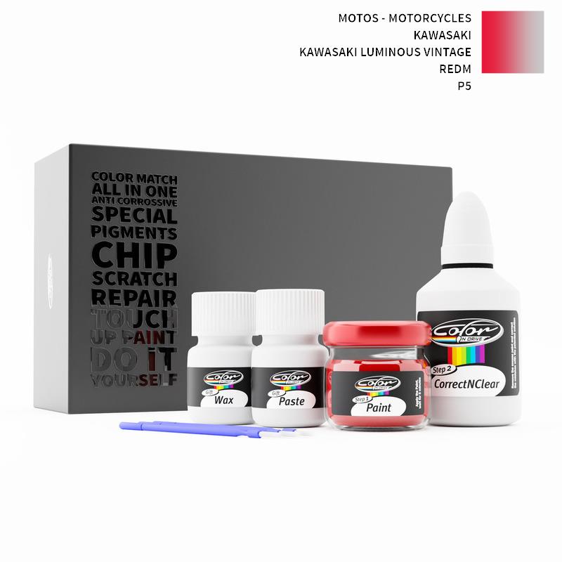 Motos - Motorcycles Kawasaki Kawasaki Luminous Vintage Redm P5 Touch Up Paint