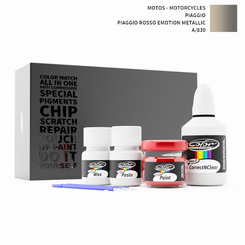 Motos - Motorcycles Piaggio Piaggio Rosso Emotion Metallic 830/A Touch Up Paint