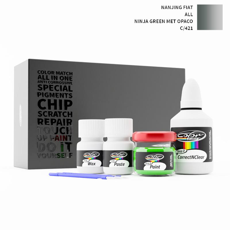 Nanjing Fiat ALL Ninja Green Met Opaco 421/C Touch Up Paint