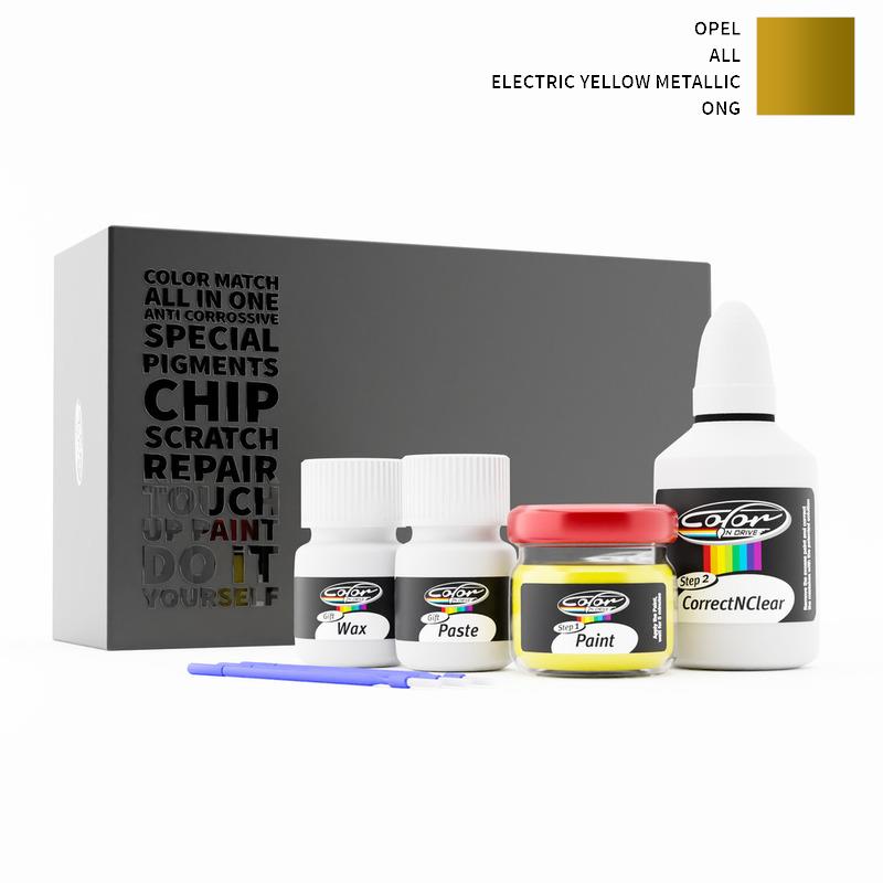 Opel ALL Electric Yellow Metallic ONG Touch Up Paint