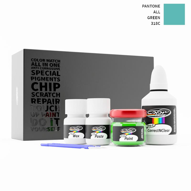 Pantone ALL Green 318C Touch Up Paint