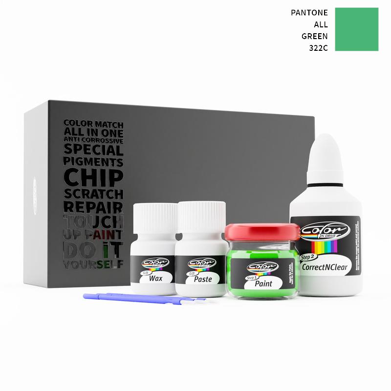 Pantone ALL Green 322C Touch Up Paint