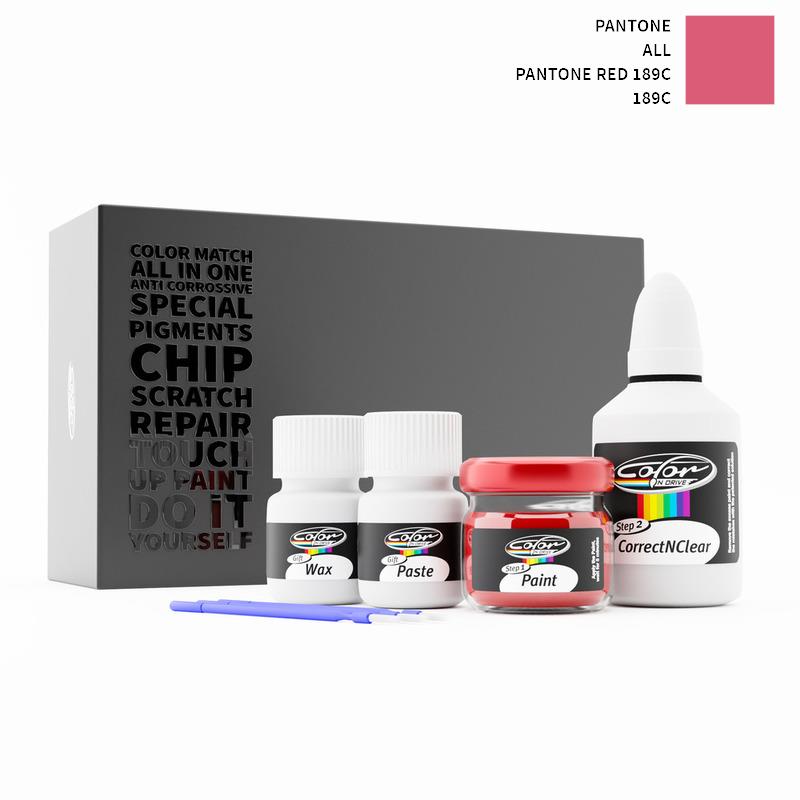 Pantone ALL Pantone Red 189C 189C Touch Up Paint