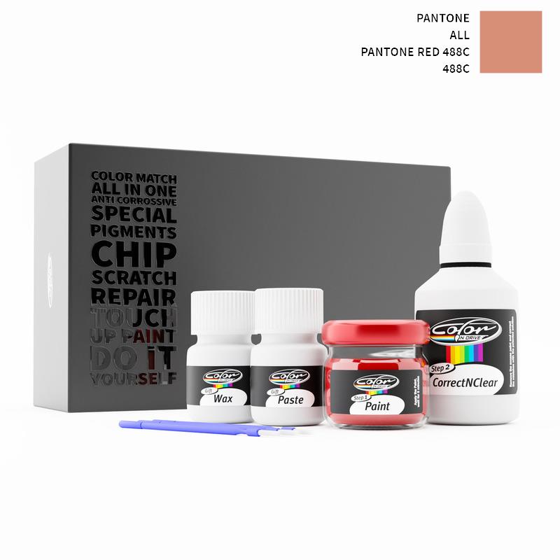 Pantone ALL Pantone Red 488C 488C Touch Up Paint