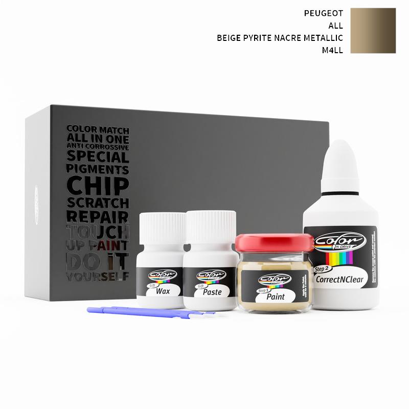 Peugeot ALL Beige Pyrite Nacre Metallic M4LL Touch Up Paint