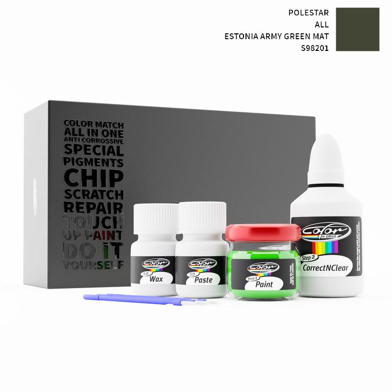 Polestar ALL Estonia Army Green Mat S98201 Touch Up Paint