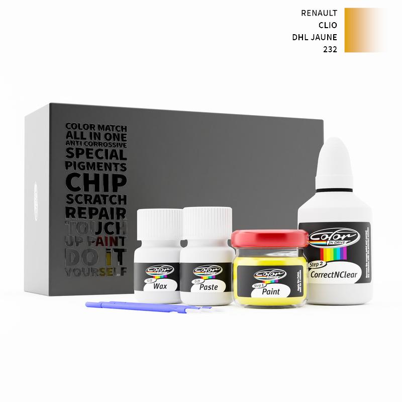 Renault Clio Dhl Jaune 232 Touch Up Paint
