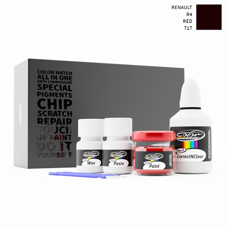 Renault R4 Red 717 Touch Up Paint