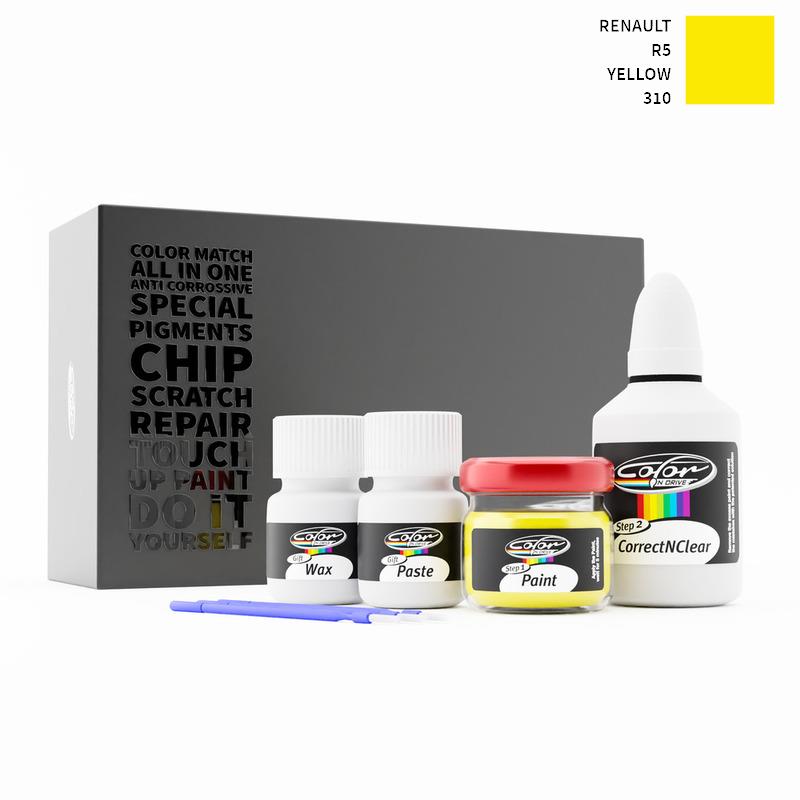 Renault R5 Yellow 310 Touch Up Paint