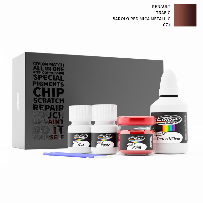 Renault Trafic Barolo Red Mica Metallic C71 Touch Up Paint